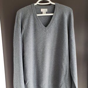 Jacobson's Large Blue Cashmere Sweater